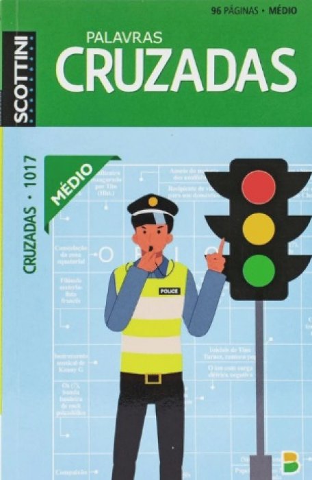 Livro Palavras Cruzadas Medio 96Pag - Scottini 1017