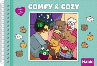Livro ** Colorir Bobbie Goods Esp Comfy e Cozy 96PAG CD 180G Verde - Magic