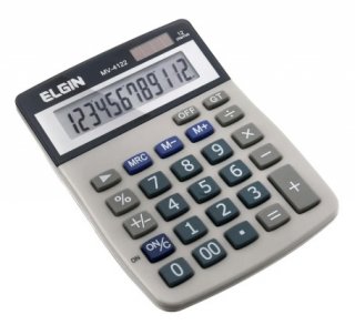 Calculadora Elgin **12 Dig** Solar - Mesa  Mv4122