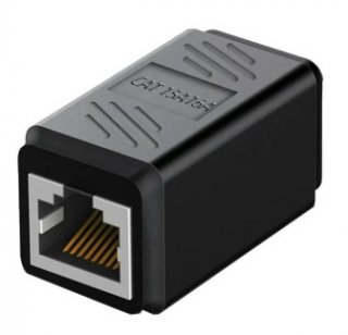 Conector Emenda Extensor Rj45 La-E10 Pluscable Preto