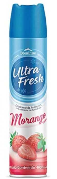 Bom Ar Aerosol Ultrafresh Morango 400ML/240G
