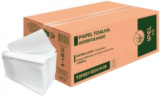 Papel Toalha Interf. *extra Luxo* Ipel Fit 19Gr 20X22 Cx/5000Fls  E2419