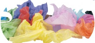 Papel Seda Amarelo 48X60Cm   Vmp