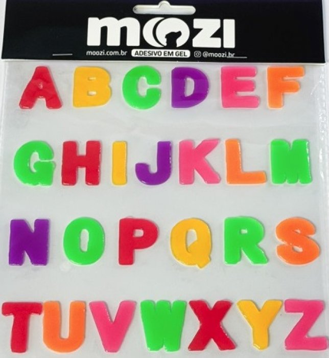 Adesivo Gel Letras Moozi