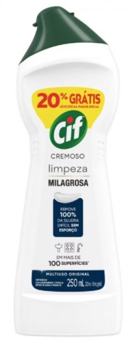 Saponaceo Cif Cremoso 250Ml  Tradicional