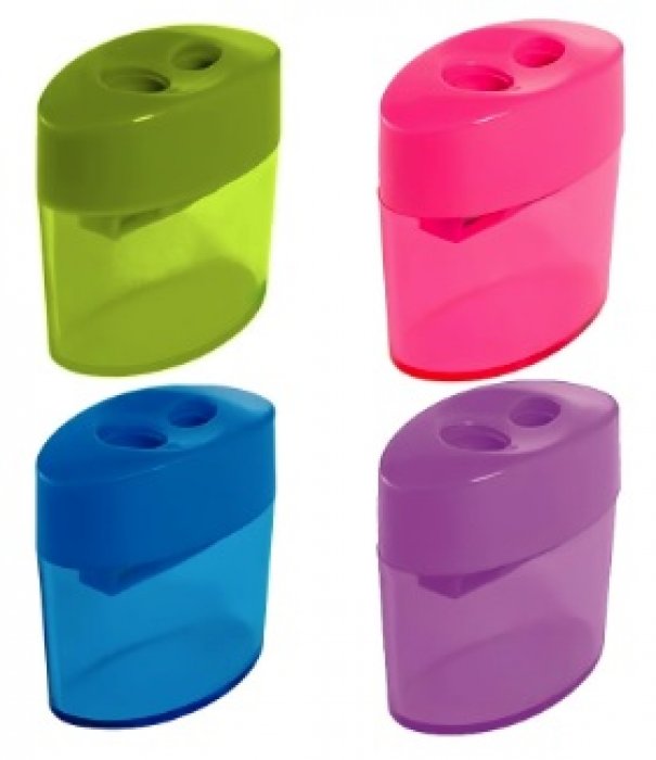 Apontador Cis 346 C/deposito Sort 2 Furos Jumbo 5.3400