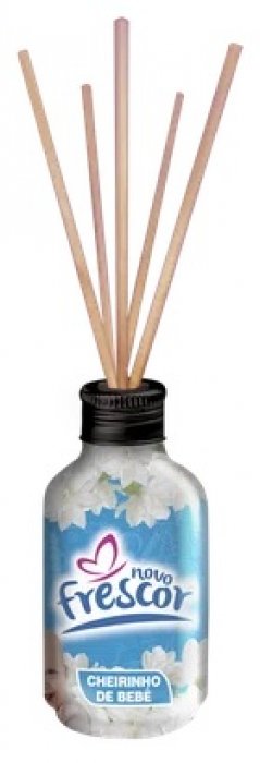 Difusor de Aromas 100ML Cheirinho de Bebe - Novo Frescor