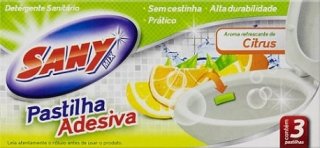 Pedra/pastilha Adesiva Sanitaria C/3 Citrus Sany