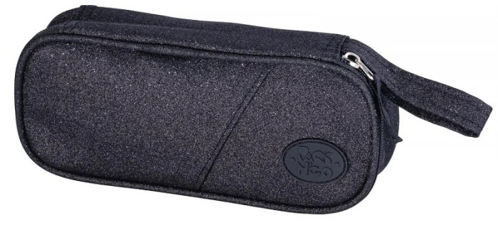 Penal Simples Glitter Preto Packn'Go  25421PT  Estojo