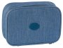 Estojo Box Linho Jeans Azul Packn'Go 25440AZ