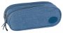 Penal Duplo Linho Jeans Azul Packn'Go 25442AZ Estojo