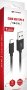 Cabo USB Celular / USB C 2.0 - Preto 1M 3AH C3TECH Cb-C10BK
