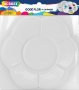 Paleta para Pintura Gode Flor 14C Plast. Acrilex