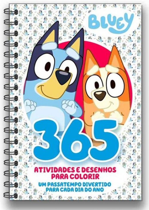 Livro Atividades/Colorir 365 Bluey 224P