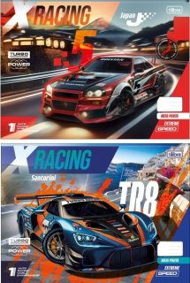 Caderno Cd Esp Meia Pauta 40 Fls X-Racing  Tilibra