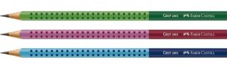 Lapis Preto Faber Eco Grip 2001 N2B - Two Tone  - Triangular