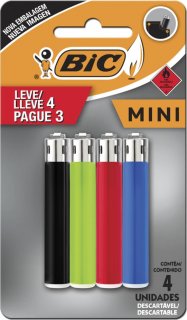 Isqueiro Mini J5 Bic **ctl/4**