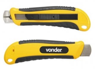 Estilete Trapezoidal Retratil Vonder Et001 Emb. C/ret Auto