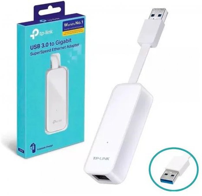 Adaptador de Rede USB/RJ45 3.0 Gigabit Tp-Link UE300