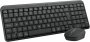Kit Teclado e Mouse Sem Fio Logitech MK250 Bluetooth- S/Adaptador- Compacto