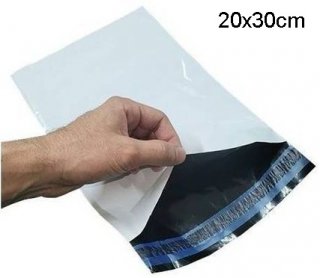 Envelope Seguranca Ecommerce 20X26+4Cm C/aba Adesiva Br/pt Ref.91211