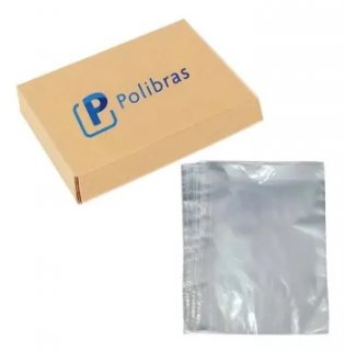 Plastico Medio 010 *064417 *sem Furos* Cx/600- Polibras 24X33 Of