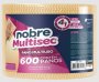 Pano Multiuso Rolo **240Mt** C/600 20X40Cm Laranja Nobre Multisec Picote
