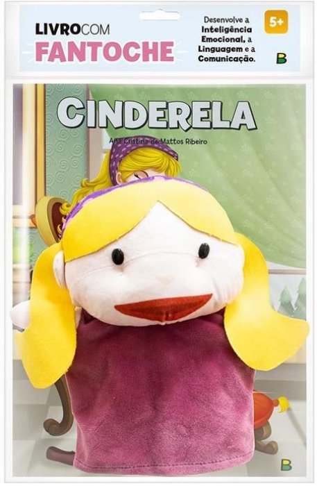 Livro Fantoche - Cinderela 1164309  Todolivro