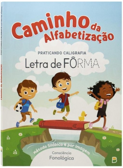 Livro Cartilha Caminho da Alfabetizacao Letra de Forma 96PAG - Todolivro 1179934
