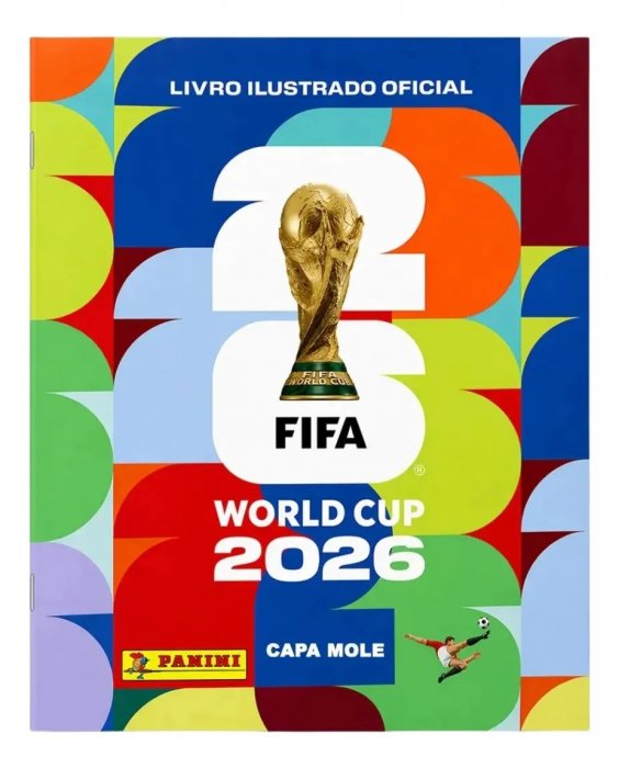 Album de Figurinhas Copa do Mundo 2026 Flexivel Panini