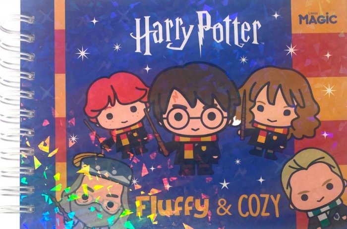 Livro Colorir Esp Harry Potter Fluffy e Cozy 96PAG - Magic