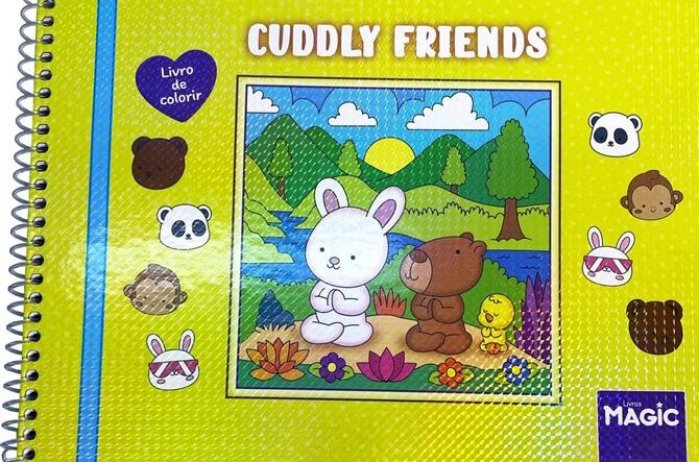 Livro Colorir Bobbie Goods Esp Cuddly Friends 48PAG CD 180G - Magic (Grande)