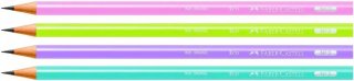 Lapis Preto Faber Max Colors Redondo Ecolapis **sortido** N2 Hb