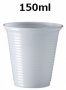 Copo Agua **150Ml Branco** Pct/100 **fonplast