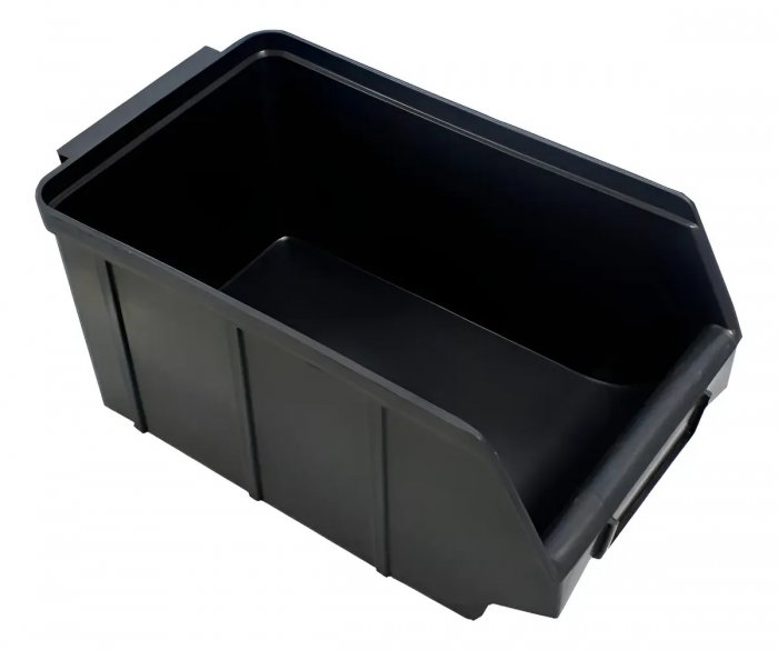 Organizador Gaveteiro Plastico - Caixa Bin - N3 Vonder Preto