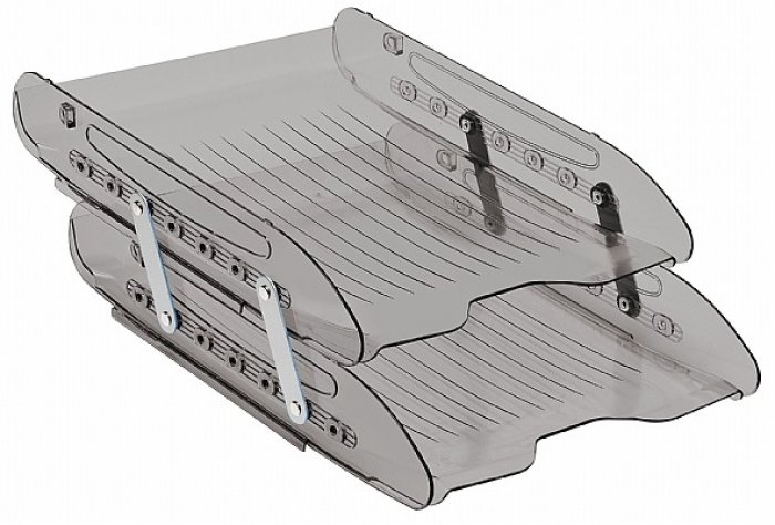 Papeleira Acrimet 2A Movel Super X Ref 284 Fume