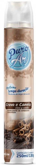 Bom Ar Aerosol Puro Ar Cravo e Canela 250ML/130G