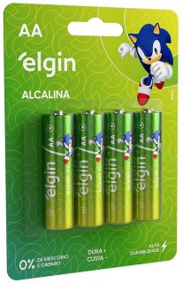 Pilha Aa Peq. Elgin 82153 C/4**** Alkalina
