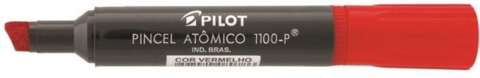 Pincel Atomico  1100-P  *Pilot* Vermelho