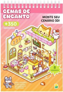 Livro Cenario 3D Adesivos - Pequeno Mundo 3D: Cenas de Encanto
