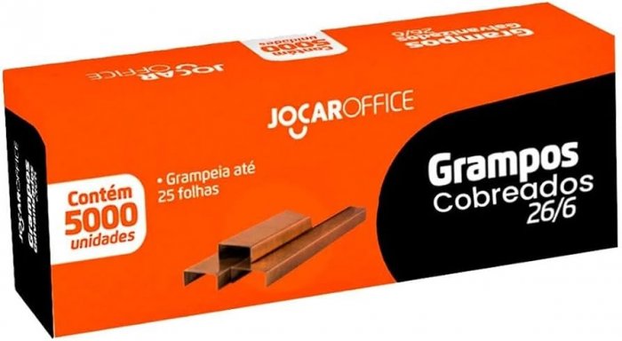 Grampo Jocar 26/6 Cobreado CX/5000 93023 Leonora