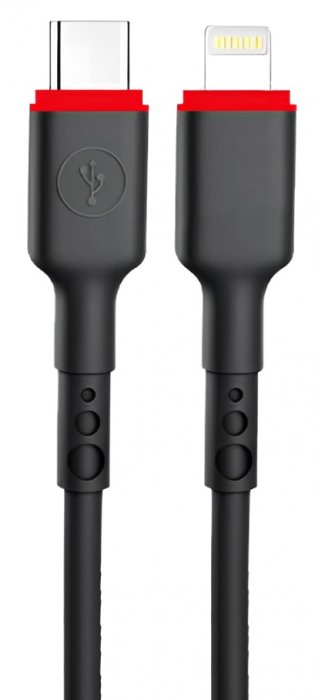 Cabo USB C Celular / Lightning Iphone - Preto 1M 3AH C3TECH Cb-CL100BK