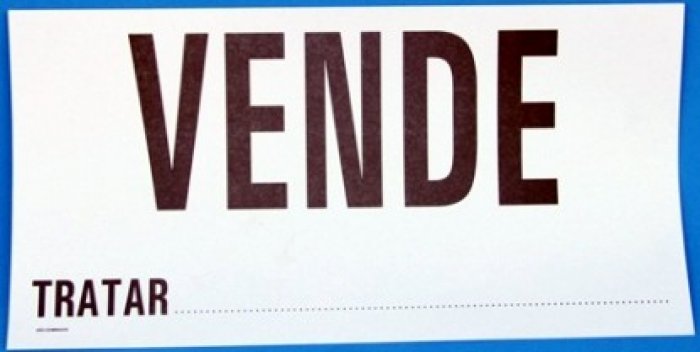 Placa Vende Papel Tamoio