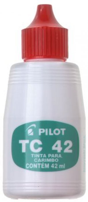 Tinta *TC42* Carimbo *Pilot* Vermelha