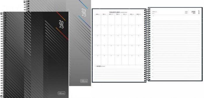 Agenda **2025** Tilibra Spot** Grande M9 Espiral 200X275 126179