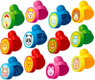 Carimbo Pedagogico Cis/brw Stamp Pets/ Pedag/ Div/ Anim / Reinos