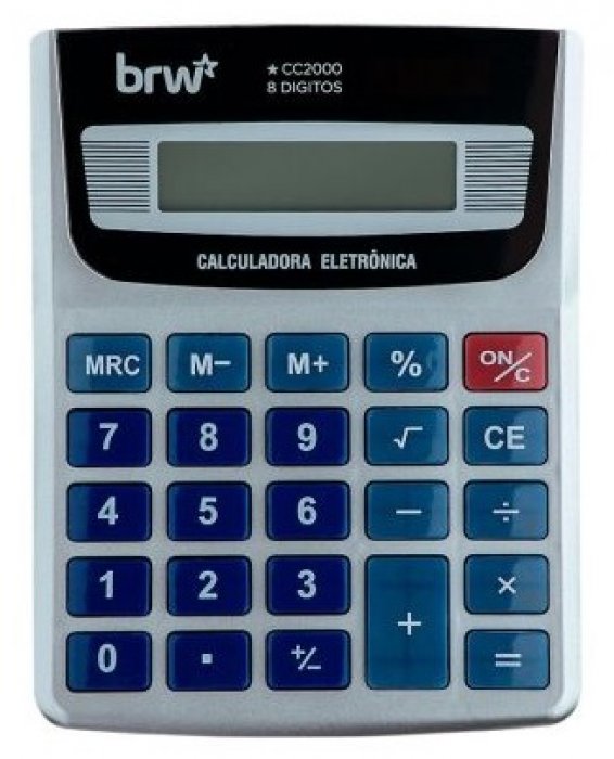 Calculadora BRW CC2000 - 8 Dig. Mesa